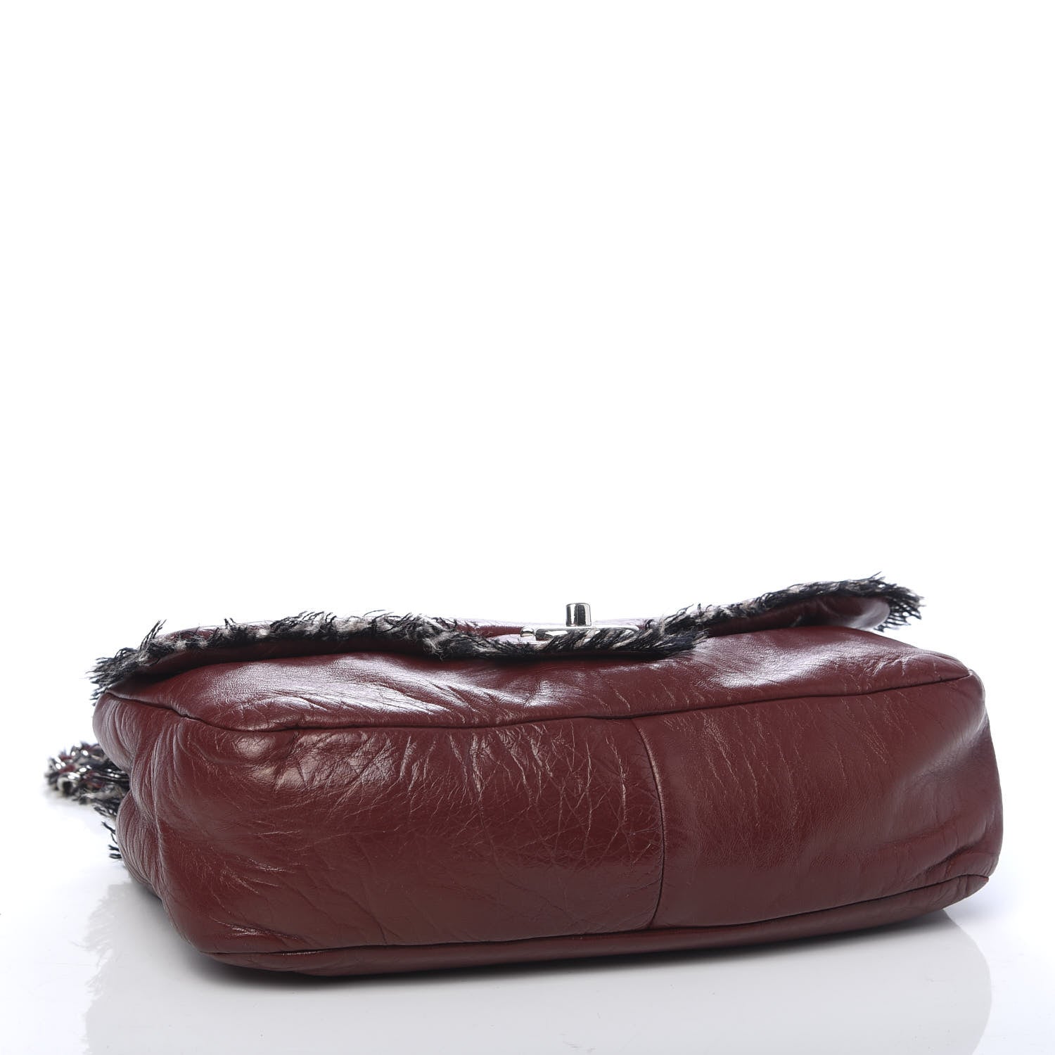 Chanel Lambskin Tweedy Flap Red 4 of 11