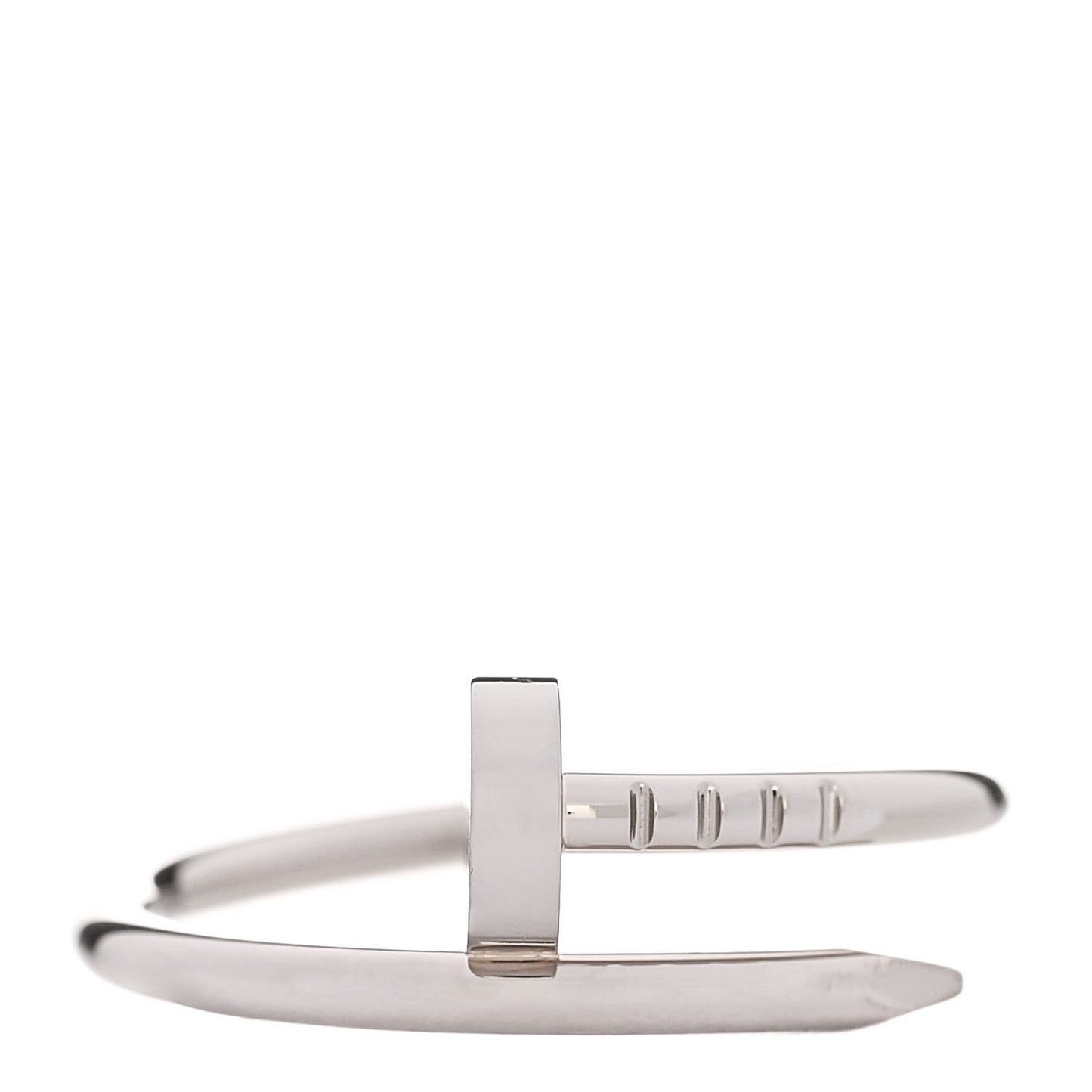 18K White Gold Small Juste Un Clou Ring 52 6