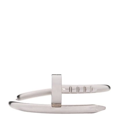 Cartier 18K White Gold Small Juste Un Clou Ring 52 6 1 of 5