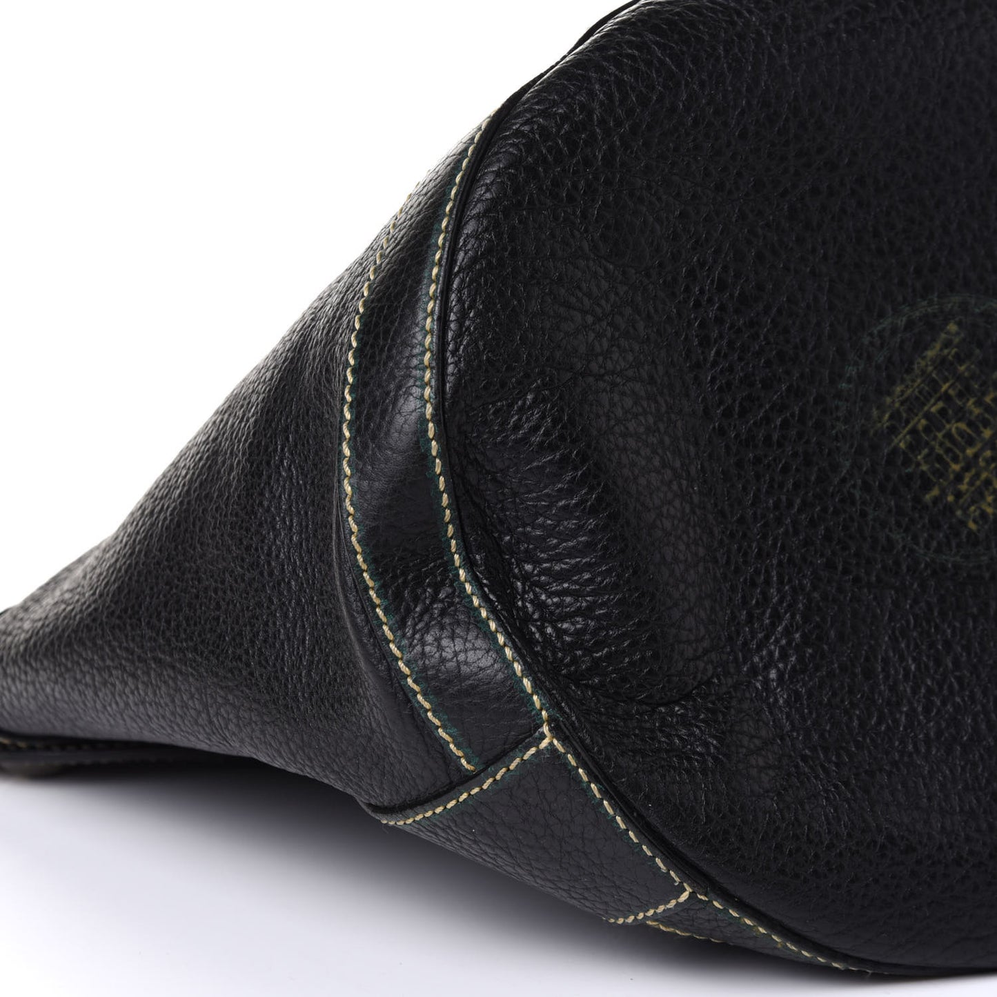 Vitello Palazzo Bucket Bag Black