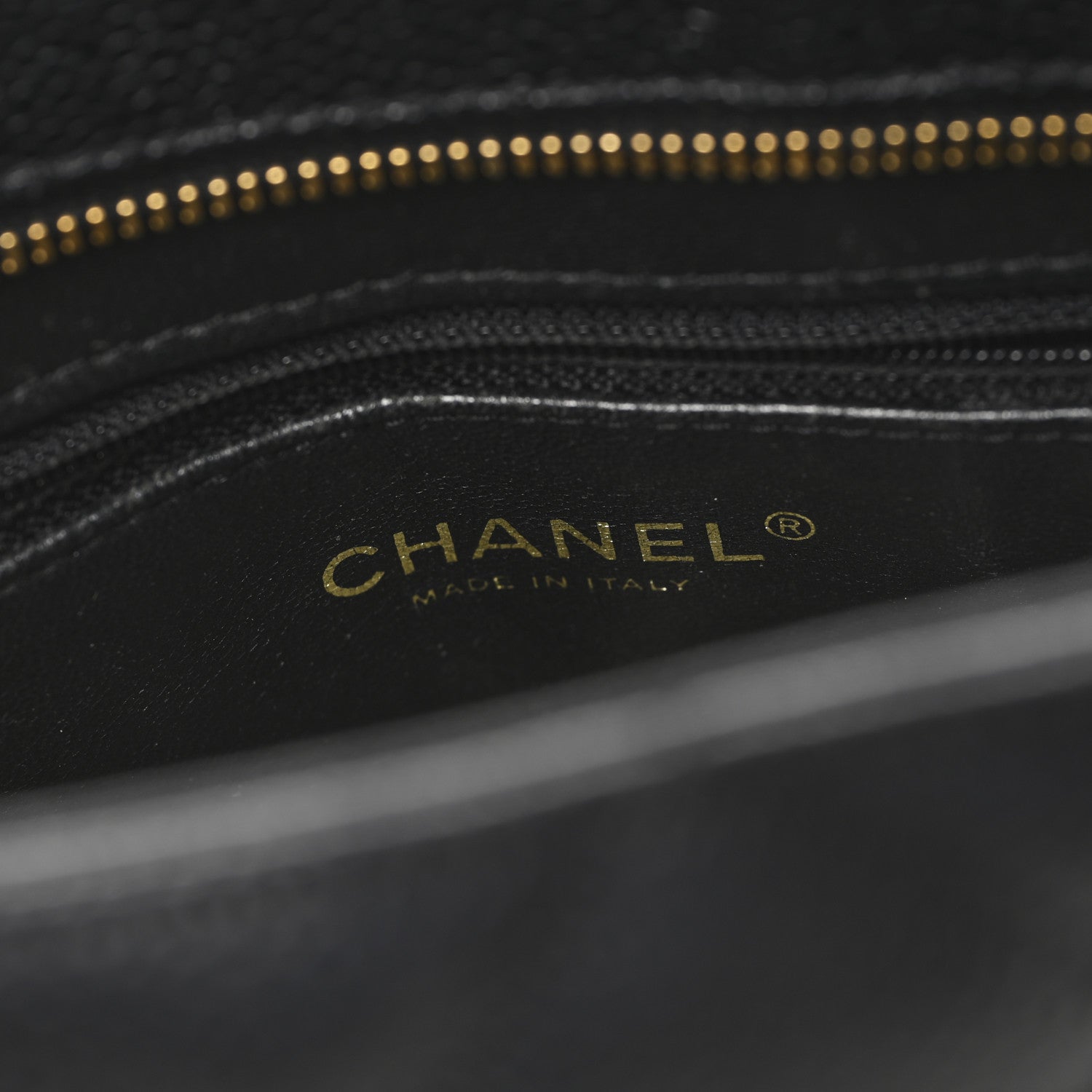 Chanel Caviar Quilted Medallion Tote Black 6 of 10
