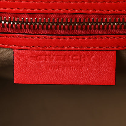Givenchy Calfskin Crocodile Embossed Small Antigona Red 6 of 8
