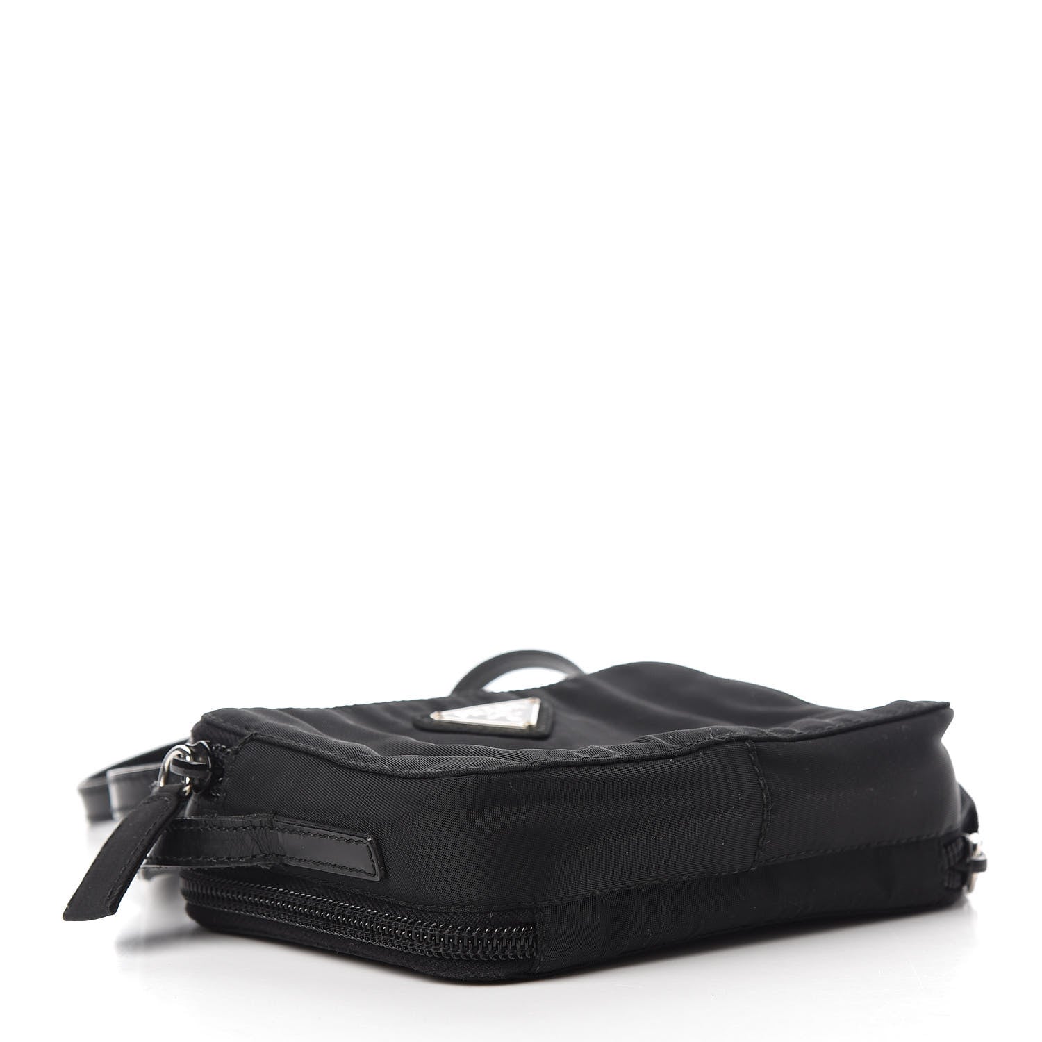 Prada Tessuto Nylon Mini Camera Crossbody Black 4 of 12