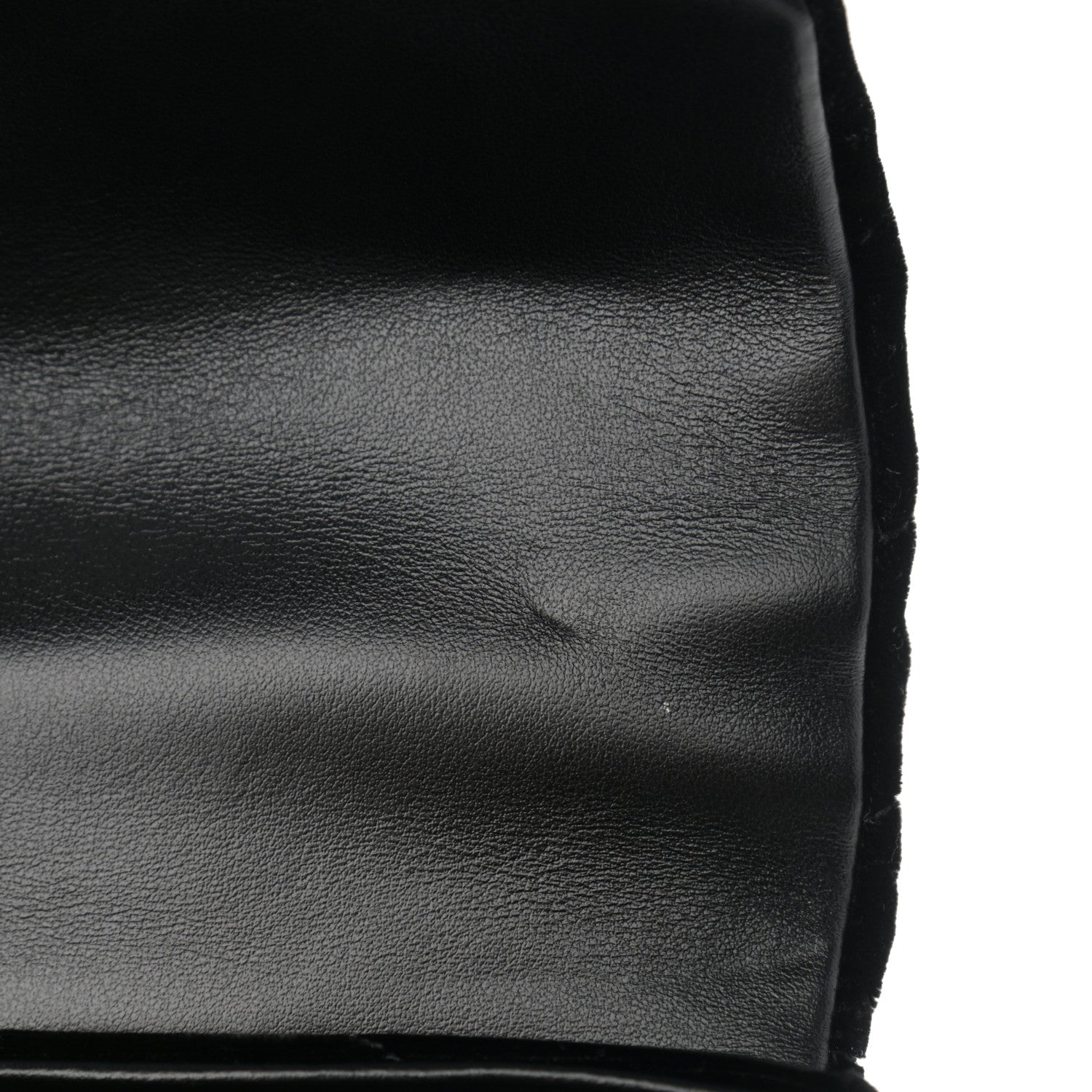Saint Laurent Velvet Y Quilted Monogram Toy Loulou Chain Satchel French Black 10 of 11