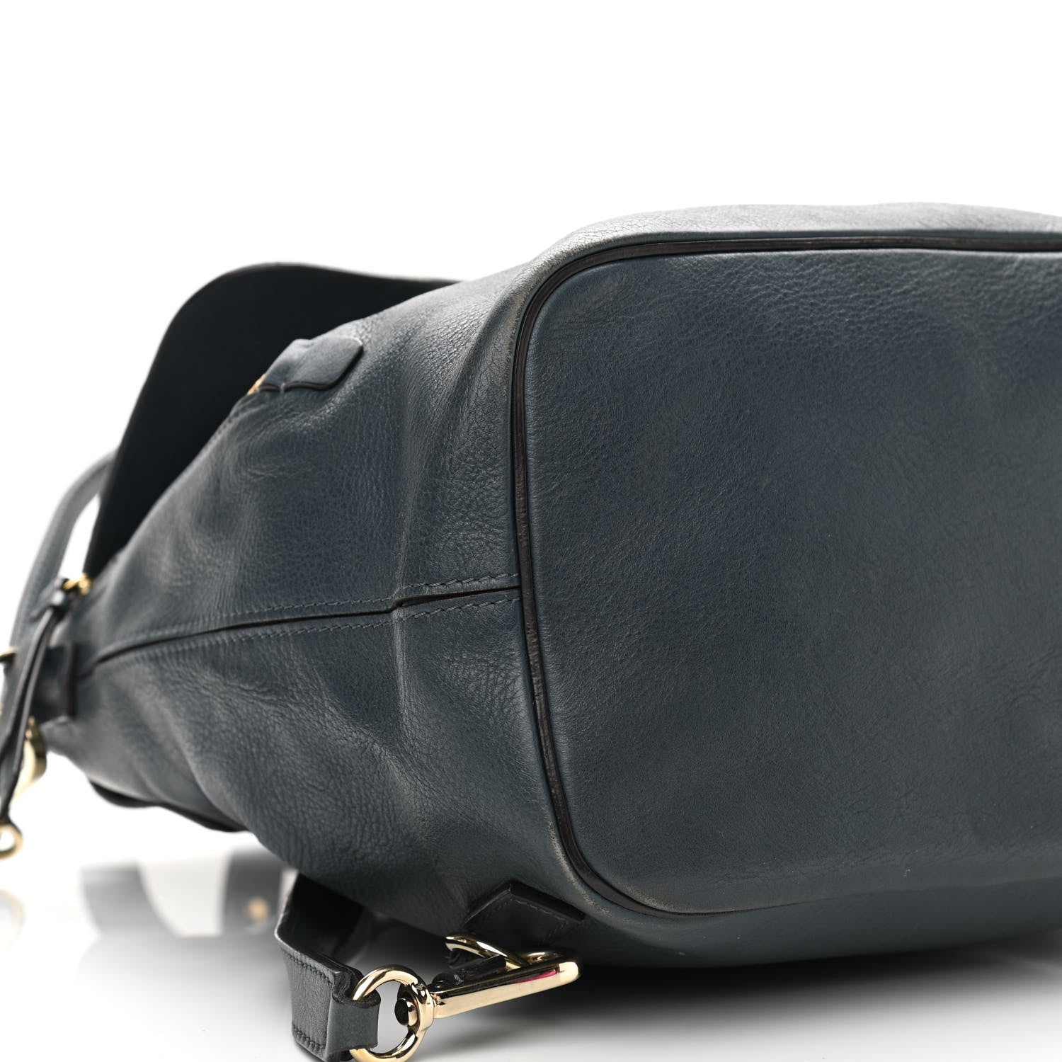 Chloe Suede Calfskin Medium Faye Backpack Silver Blue 9 of 13