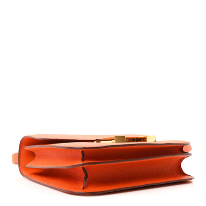 Hermes Epsom Constance 18 Orange 4 of 11