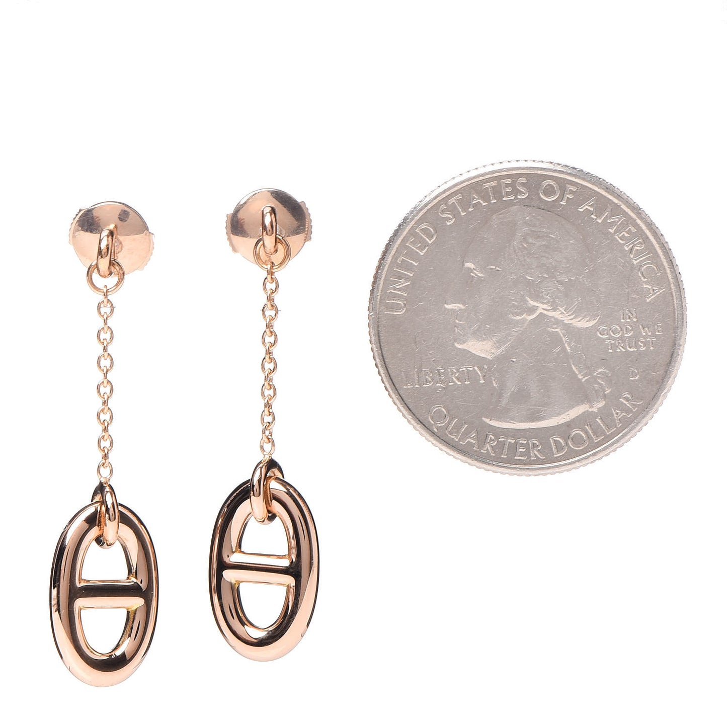 18K Rose Gold PM Farandole Drop Earrings