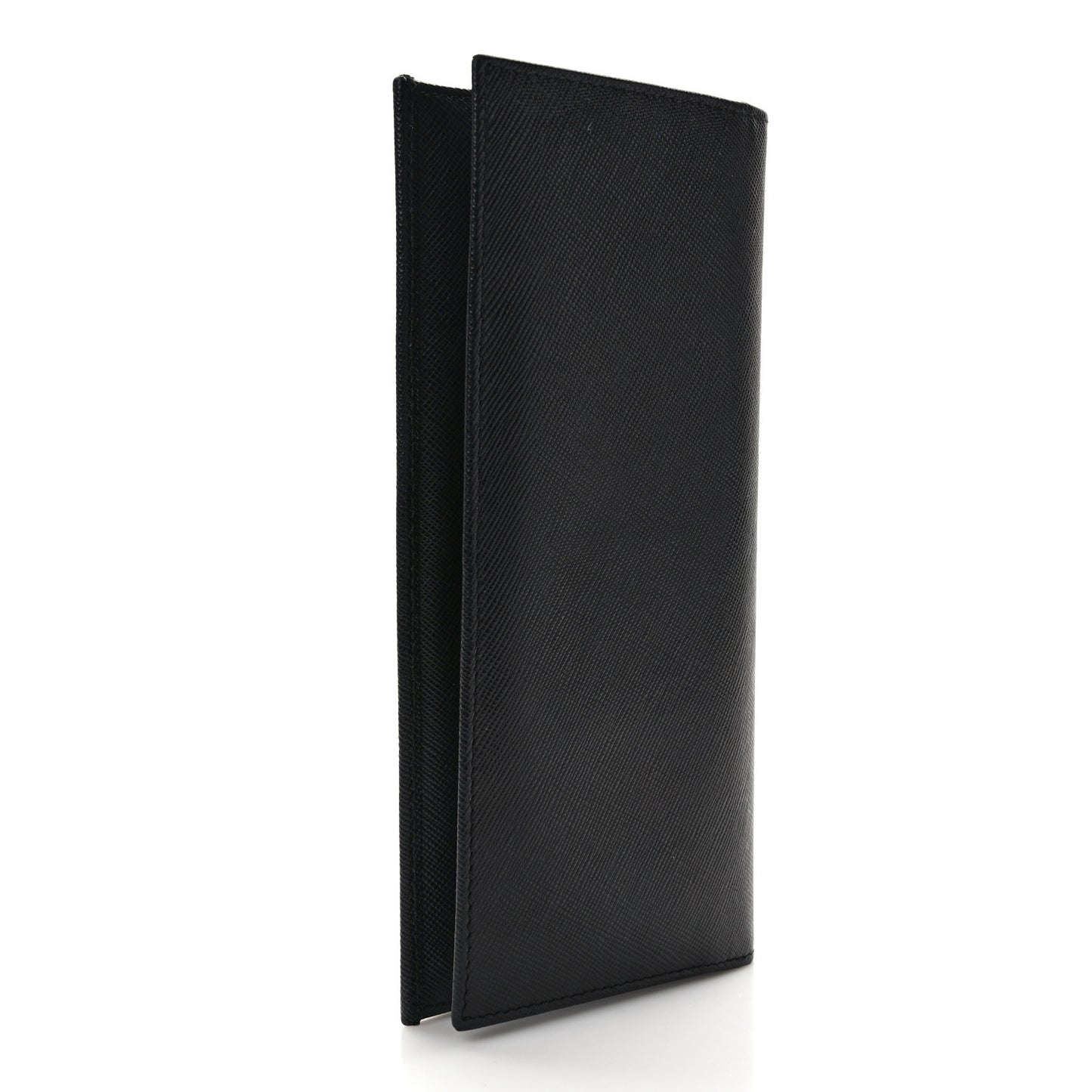 Saffiano Portfolio Wallet Black