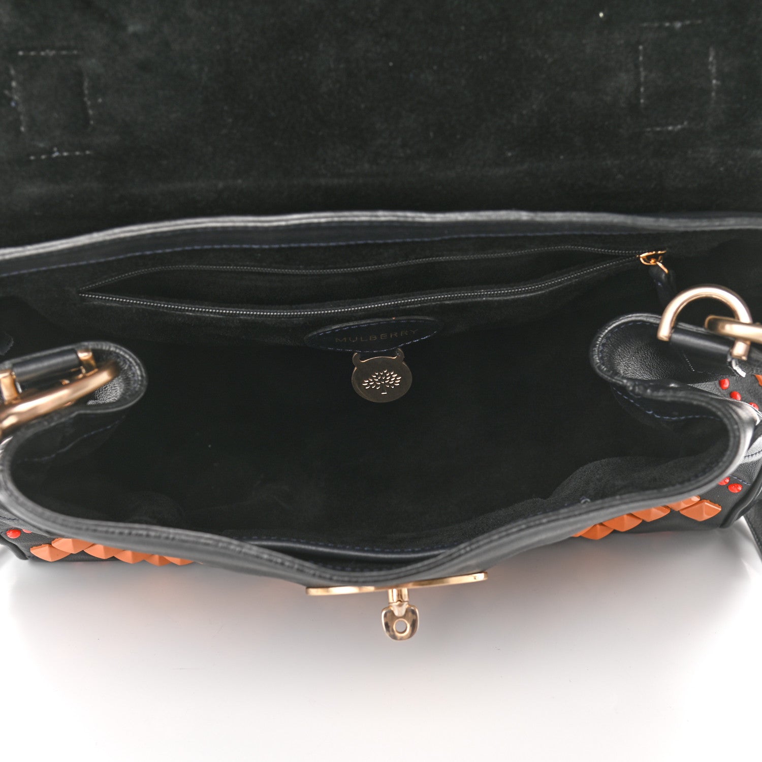 Mulberry Smooth Touch Oversized ZigZag Alexa Black 5 of 15