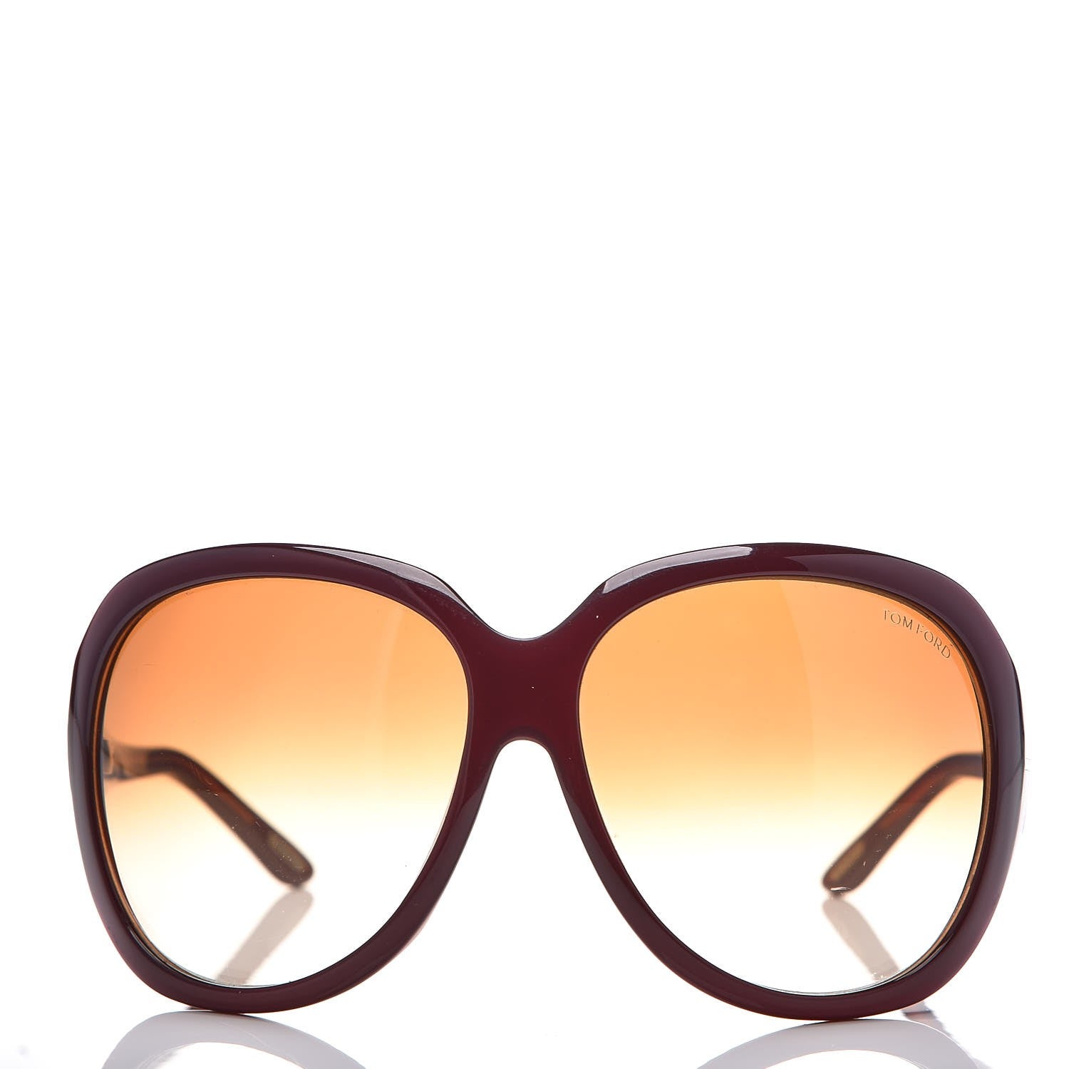 Tom Ford Sabine Sunglasses TF65 Burgundy 2 of 7