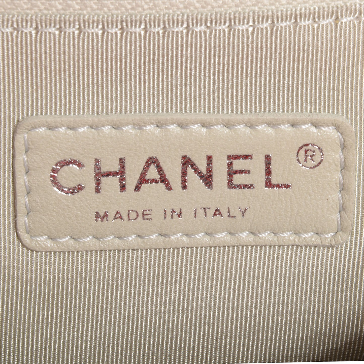 Lambskin Mini Chain Around Messenger Red