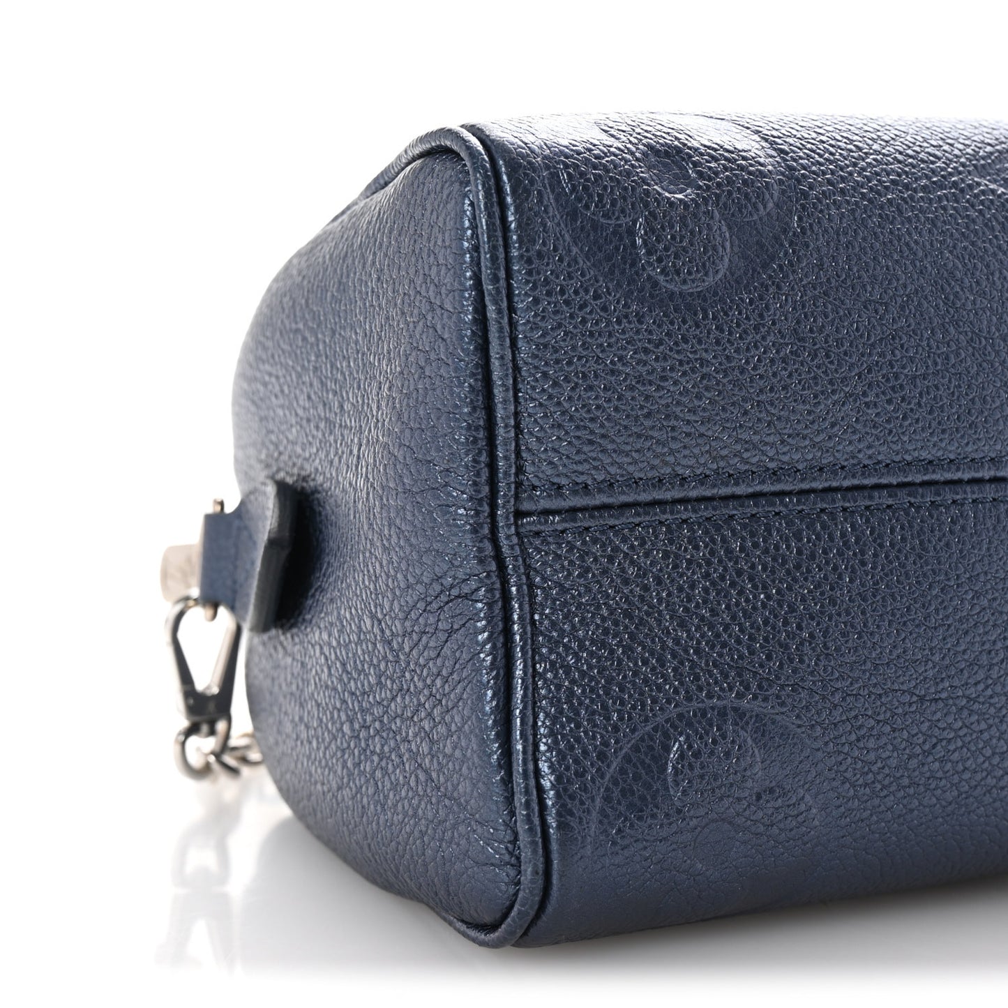 Metallic Empreinte Monogram Giant Speedy Bandouliere 20 Navy Nacre