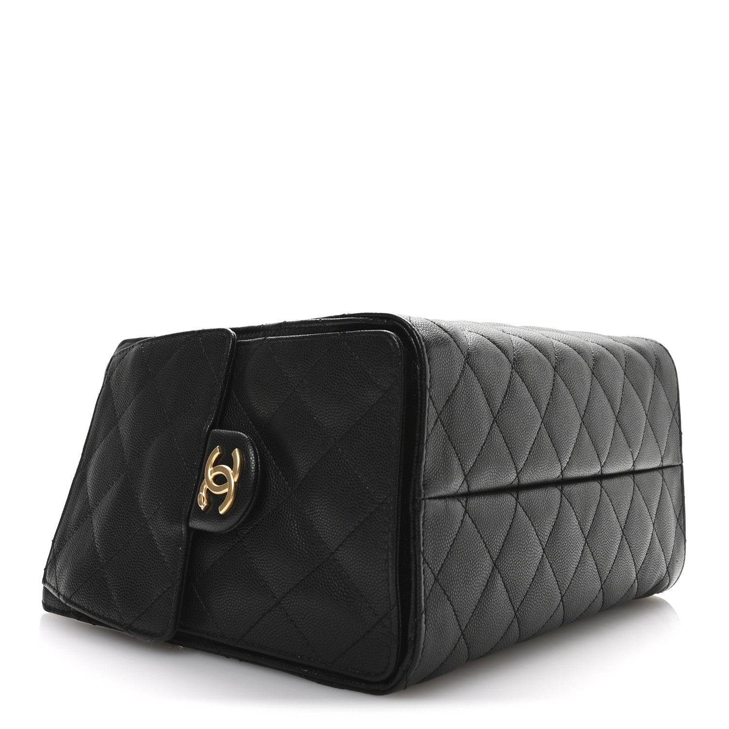 Chanel Caviar Quilted Small Chanel 25 Handbag Black 4 of 11