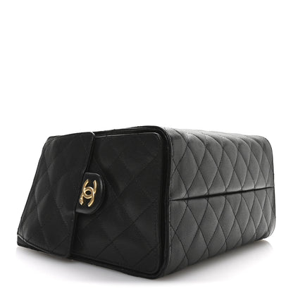 Chanel Caviar Quilted Small Chanel 25 Handbag Black 4 of 11