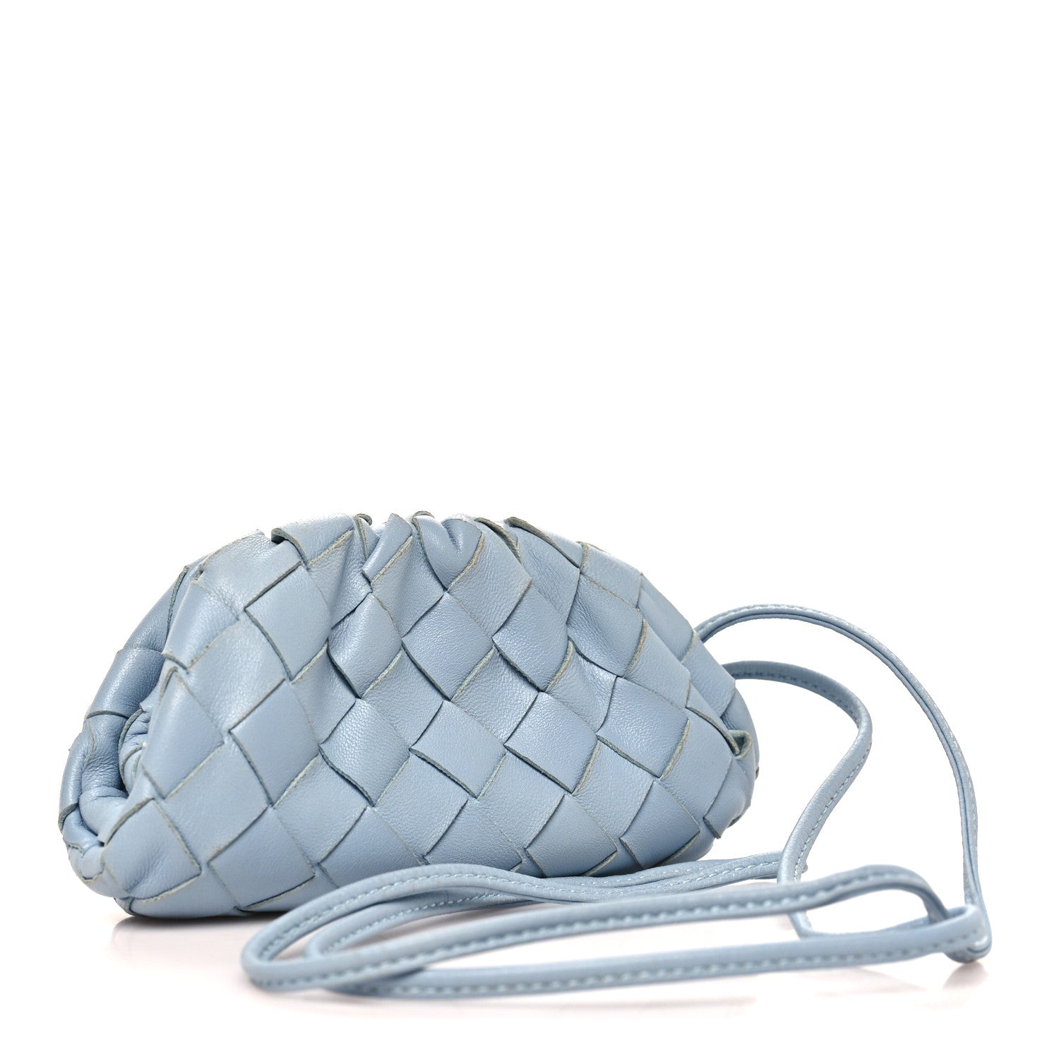 Bottega Veneta Nappa Intrecciato Coin Purse Ice 3 of 10