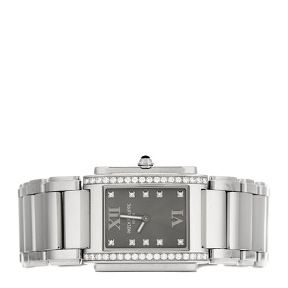 Patek Philippe Stainless Steel Diamond 25mm Twenty-4 Quartz Watch Eternal Gray 4910/010 2 of 4