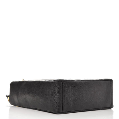 Chanel Caviar Quilted Petit Shopping Tote PST Black 4 of 8