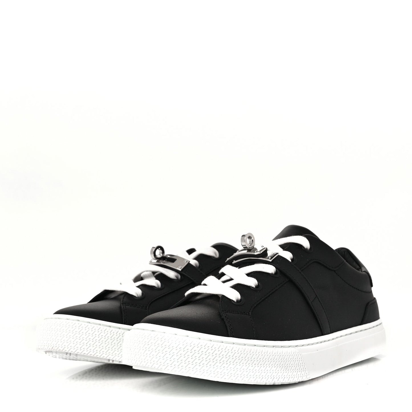 Calfskin Day Sneakers 36.5 Black