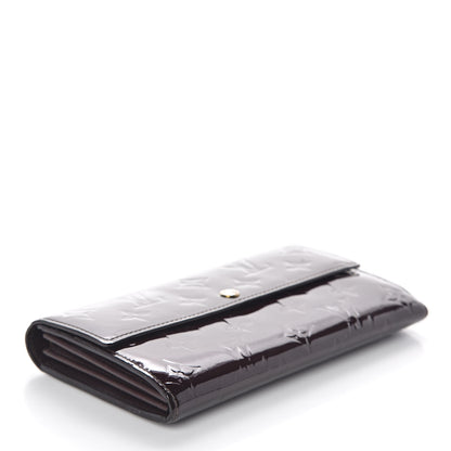 Louis Vuitton Vernis Sarah Wallet Amarante 4 of 7