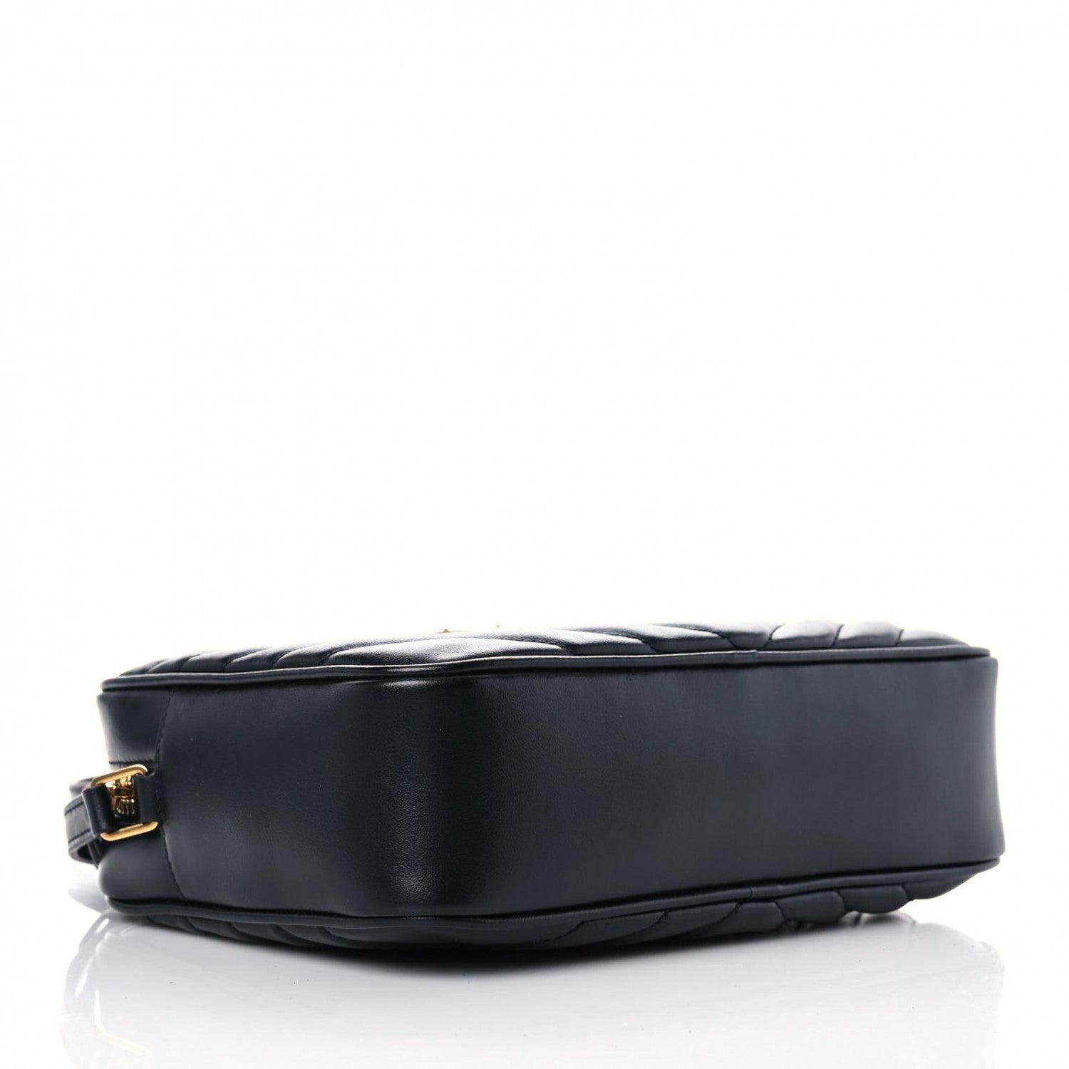 Saint Laurent Calfskin Matelasse Monogram Lou Camera Bag Black 8 of 11