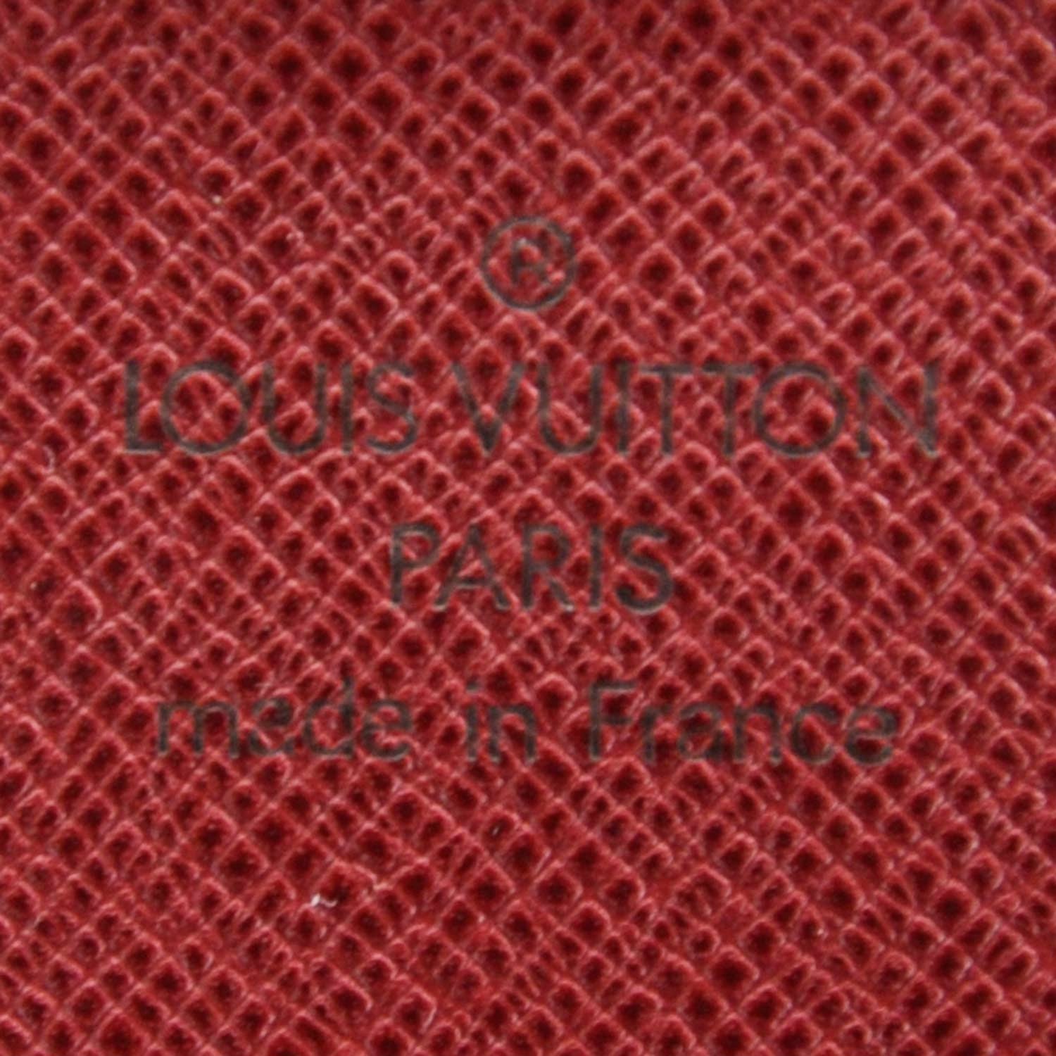 Louis Vuitton Monogram Josephine Wallet Red 6 of 7
