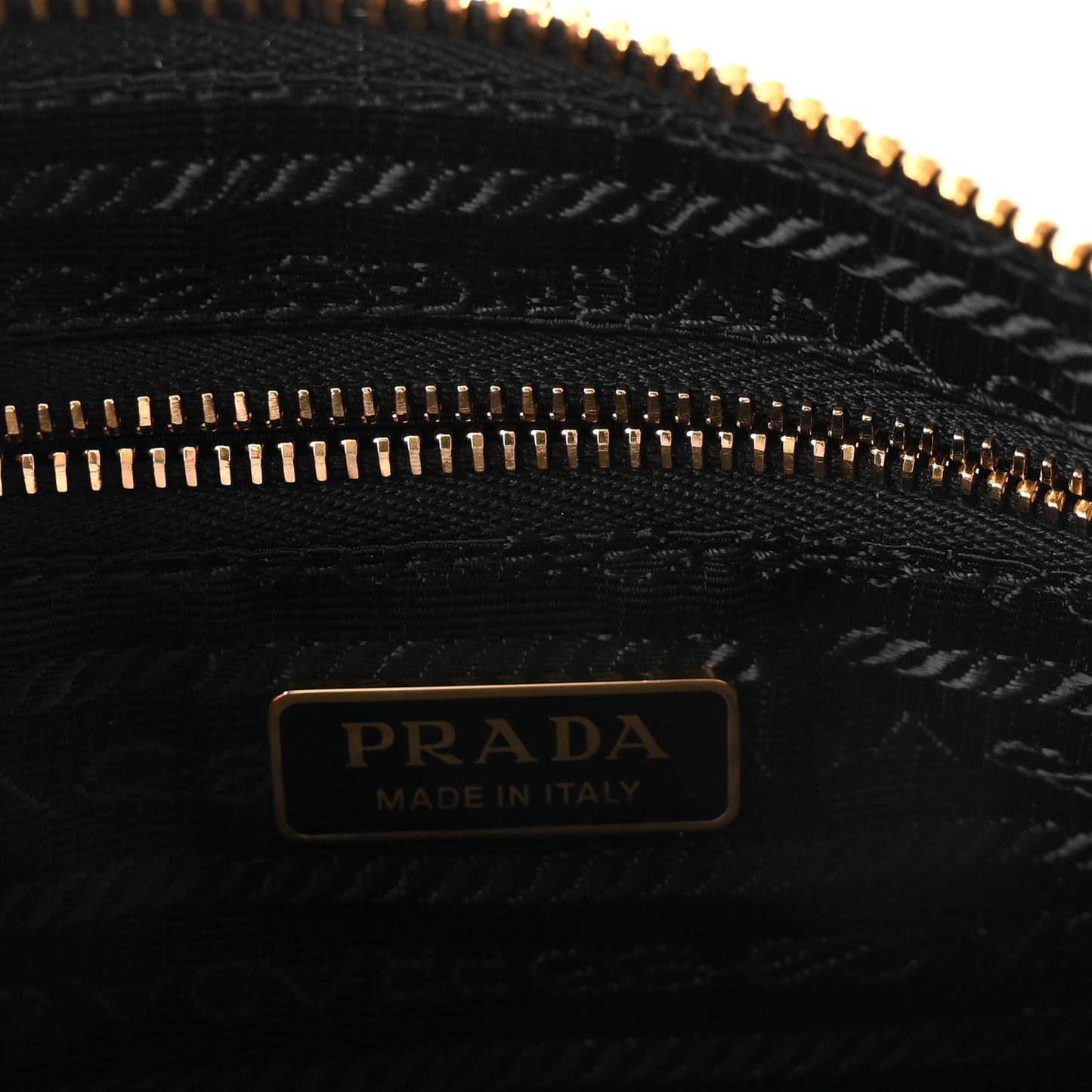 Re-Nylon Saffiano Raso Shoulder Bag Black