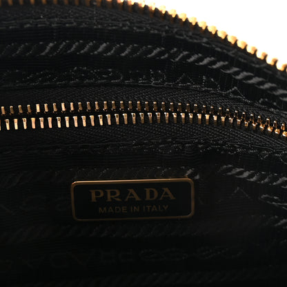 Prada Re-Nylon Saffiano Raso Shoulder Bag Black 6 of 10