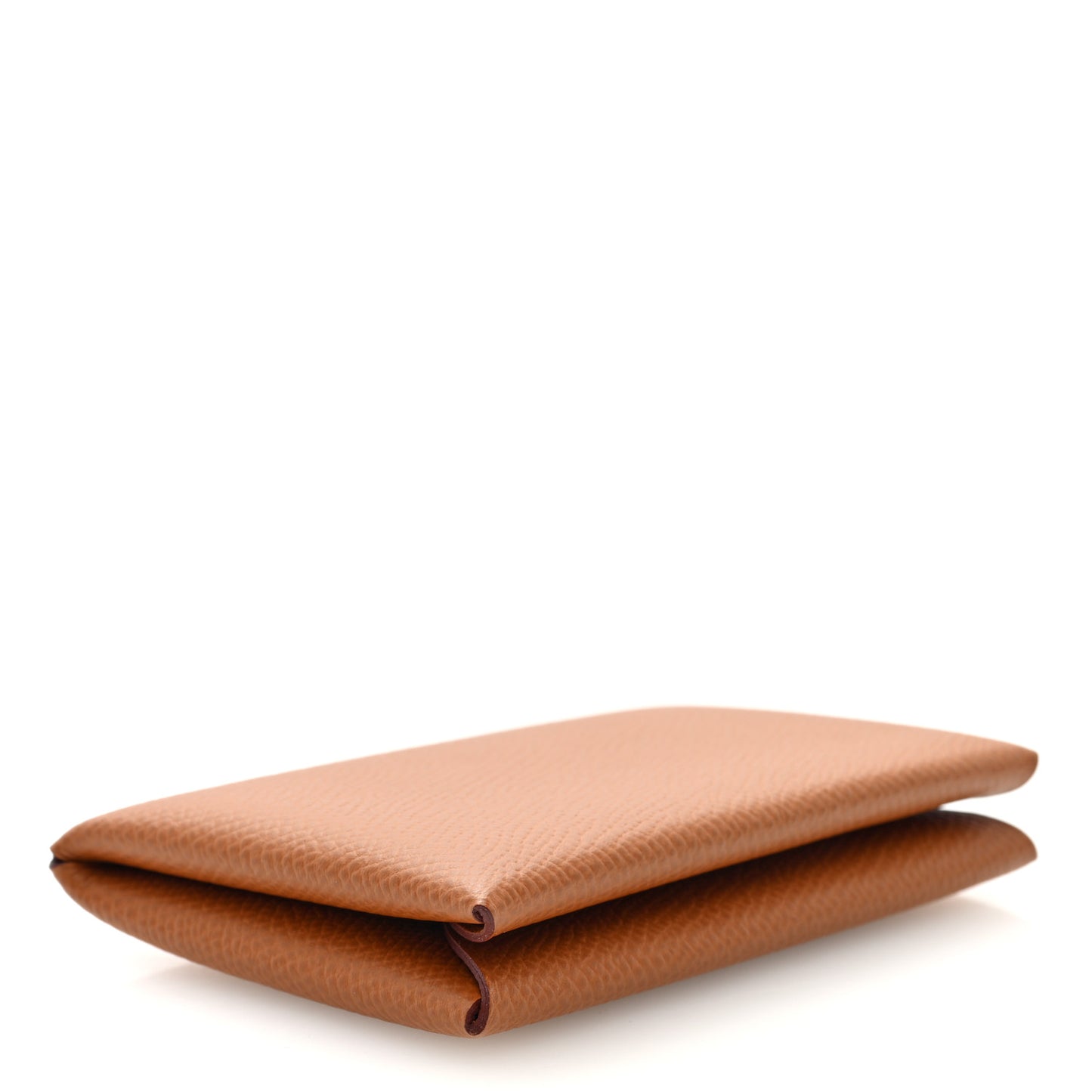 Epsom Calvi Card Case Gold