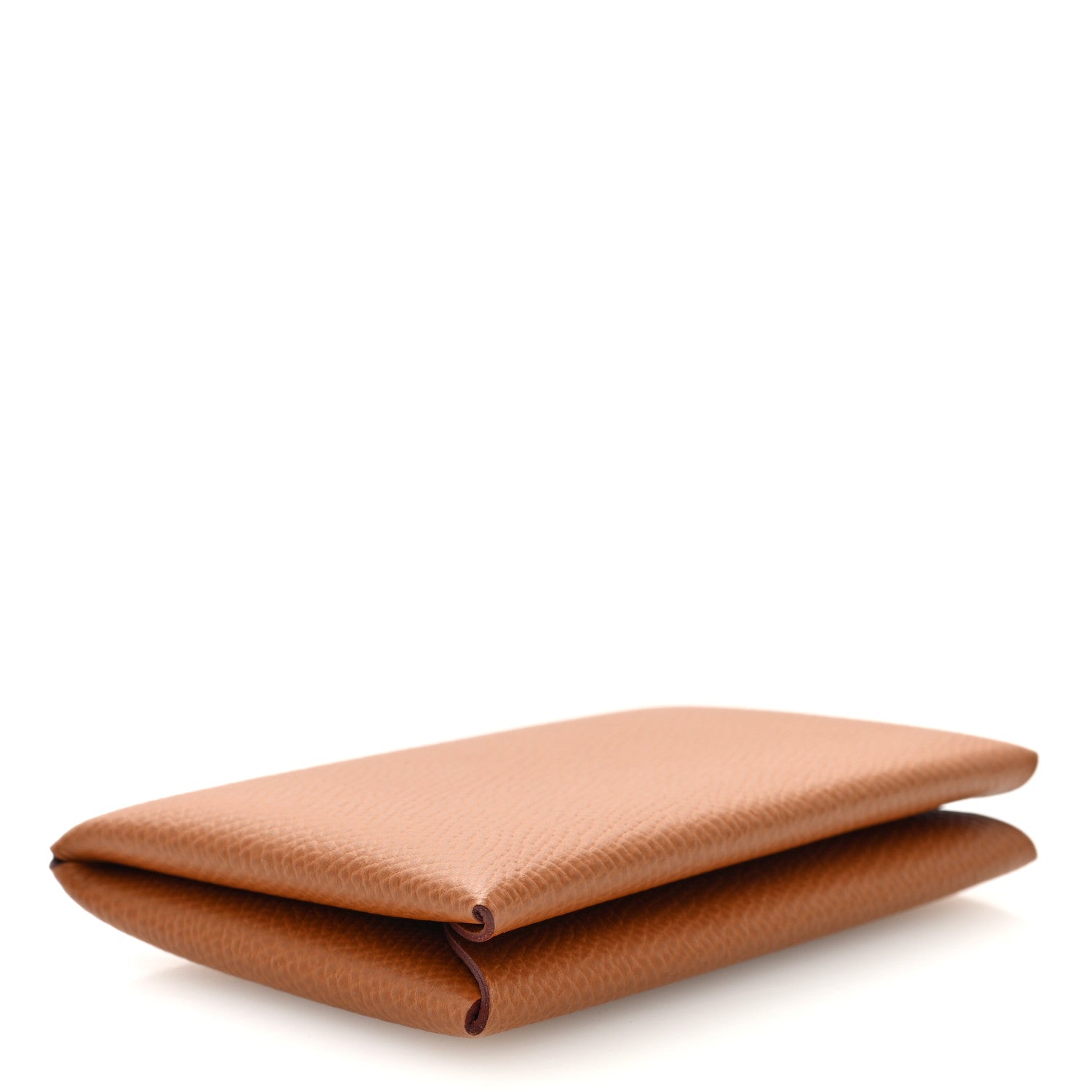 Hermes Epsom Calvi Card Case Gold 4 of 8