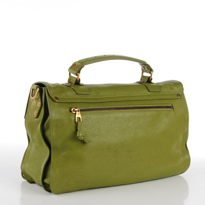 Proenza Schouler Lambskin Medium PS1 Satchel Olive 3 of 12