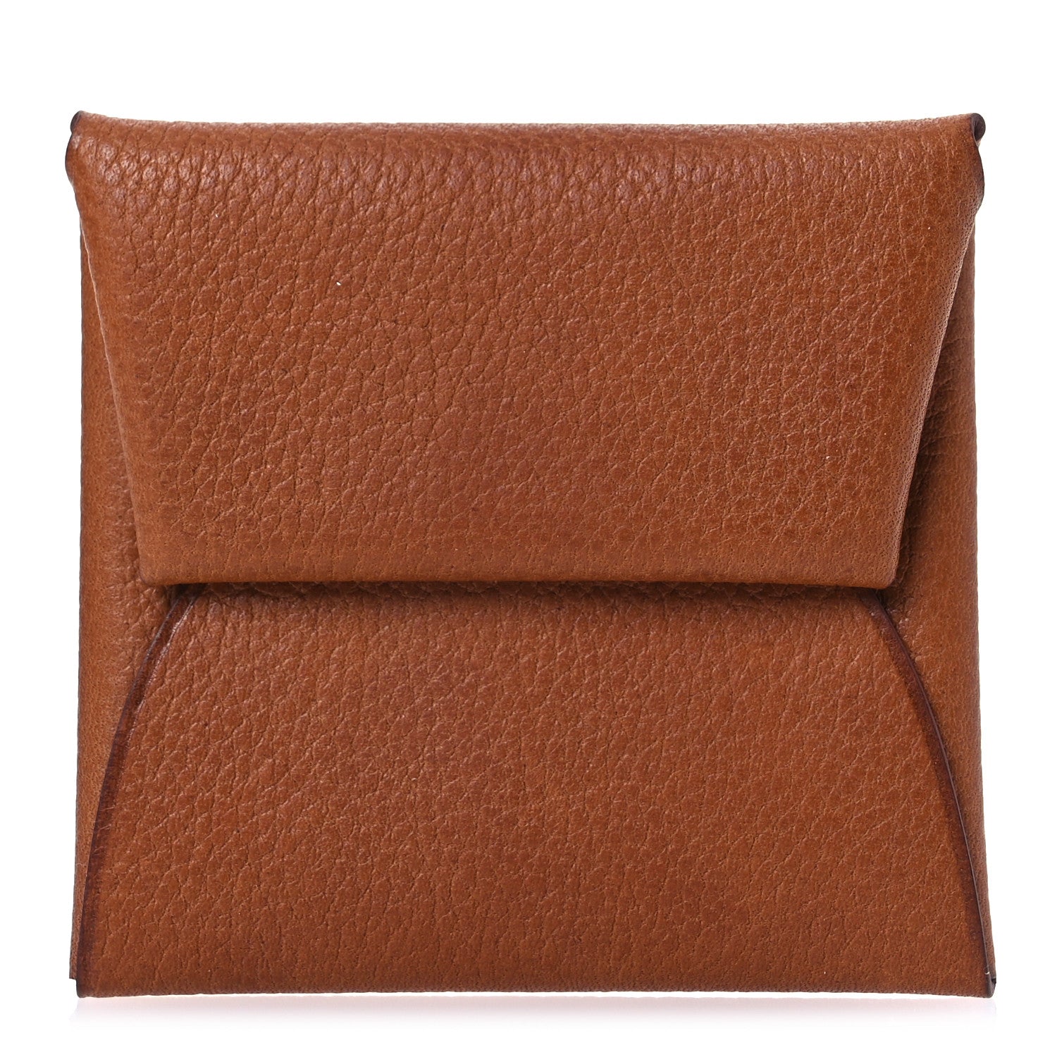 Hermes Barenia Faubourg Bastia Coin Purse Fauve 1 of 9