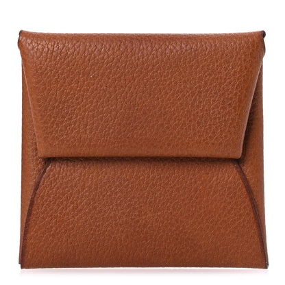 Hermes Barenia Faubourg Bastia Coin Purse Fauve 1 of 9