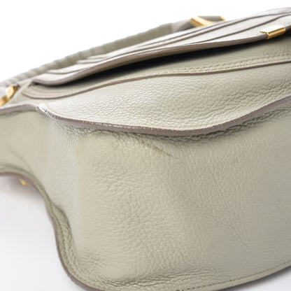 Chloe Calfskin Medium Marcie Satchel Baobab Green 5 of 19