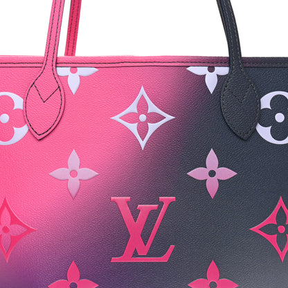 Louis Vuitton Monogram Giant Spring In The City Neverfull MM Midnight Fuchsia 7 of 11