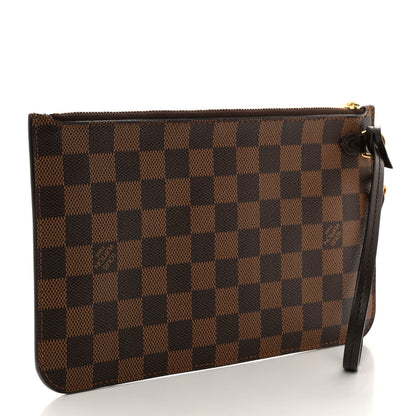 Louis Vuitton LOUIS VUITTON Damier Ebene Neverfull MM GM Pochette 3 of 7
