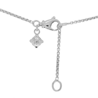 David Yurman Sterling Silver Diamond 10.5mm Petite Starburst Pendant Necklace 3 of 3