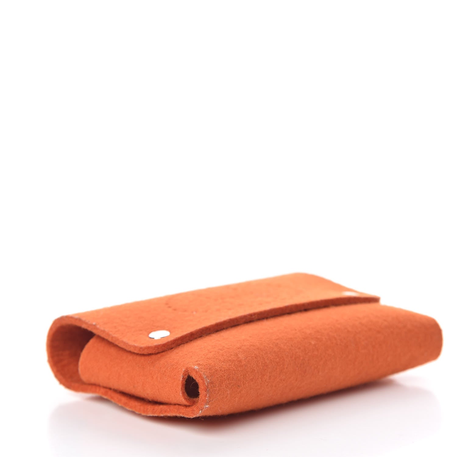 Hermes Felt Mises et Relances Playing Cards Holder Orange 4 of 10