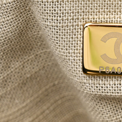 Chanel Mixed Fibers Small Deauville Tote Black 9 of 12