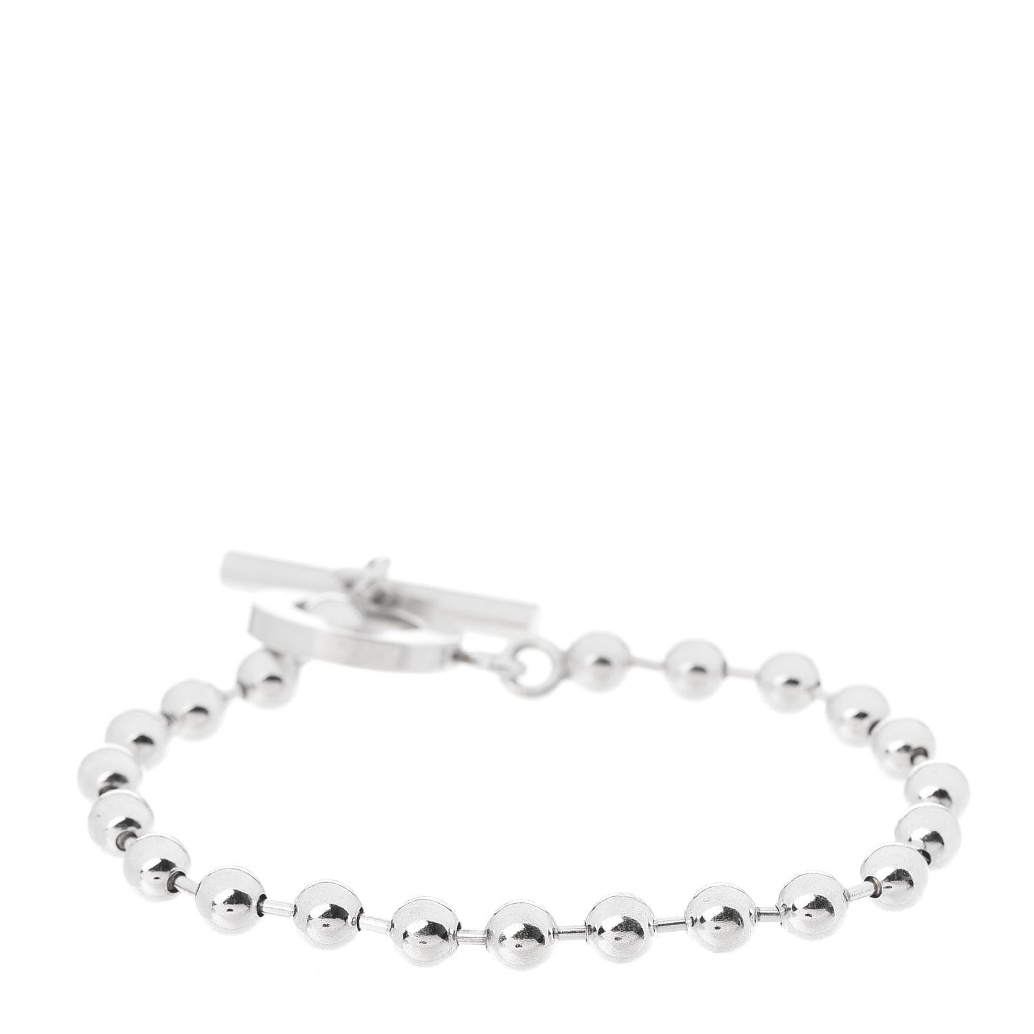 Gucci Sterling Silver Boule Toggle Bracelet 1 of 4