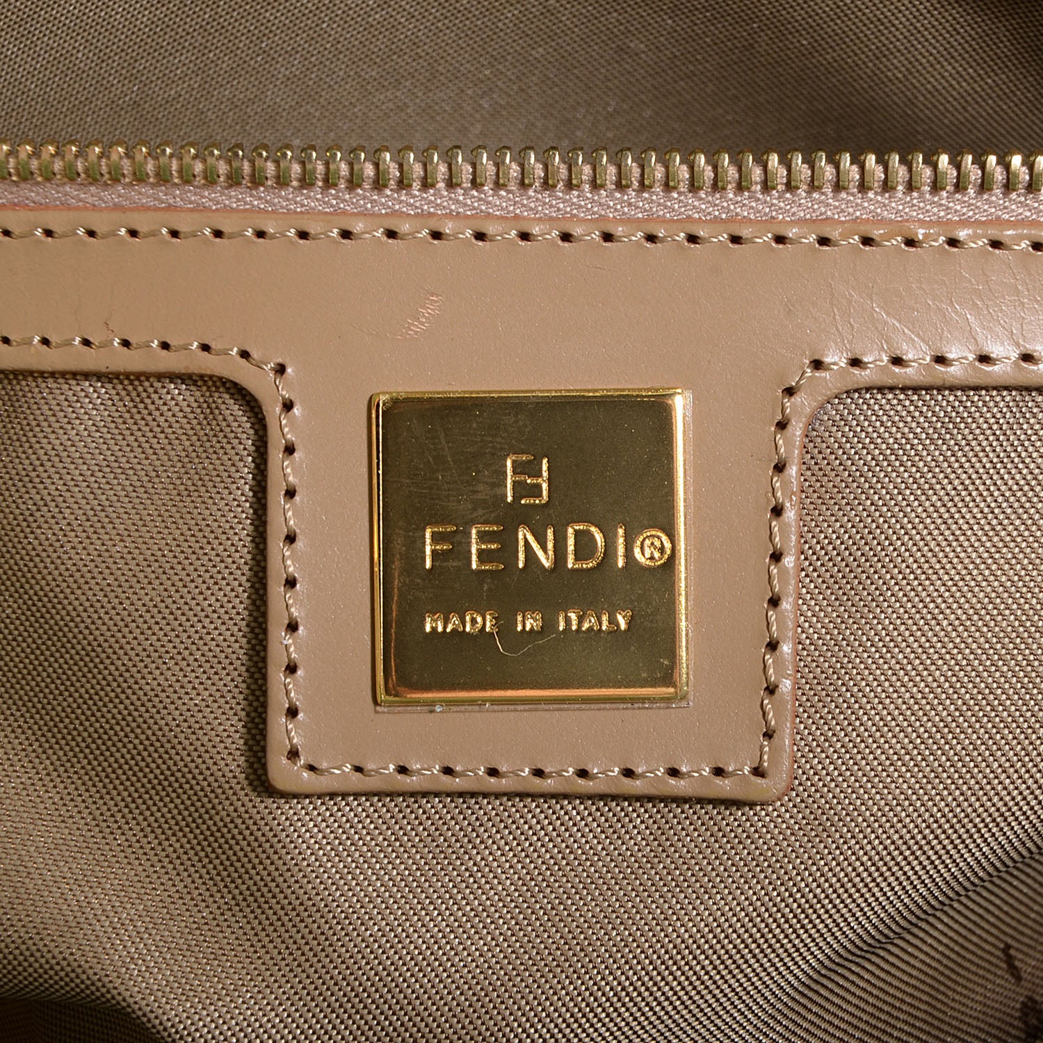 Fendi Zucchino Piccolo Baguette Turquoise 10 of 11