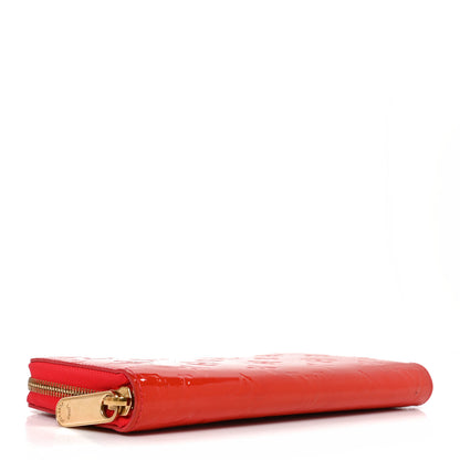 Louis Vuitton Vernis Zippy Wallet Freesia 4 of 8