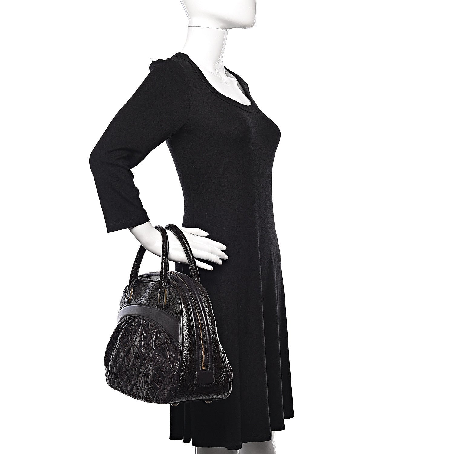 Louis Vuitton Lambskin Vienna Mizi Purple 2 of 11