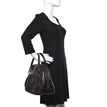 Louis Vuitton Lambskin Vienna Mizi Purple 2 of 11