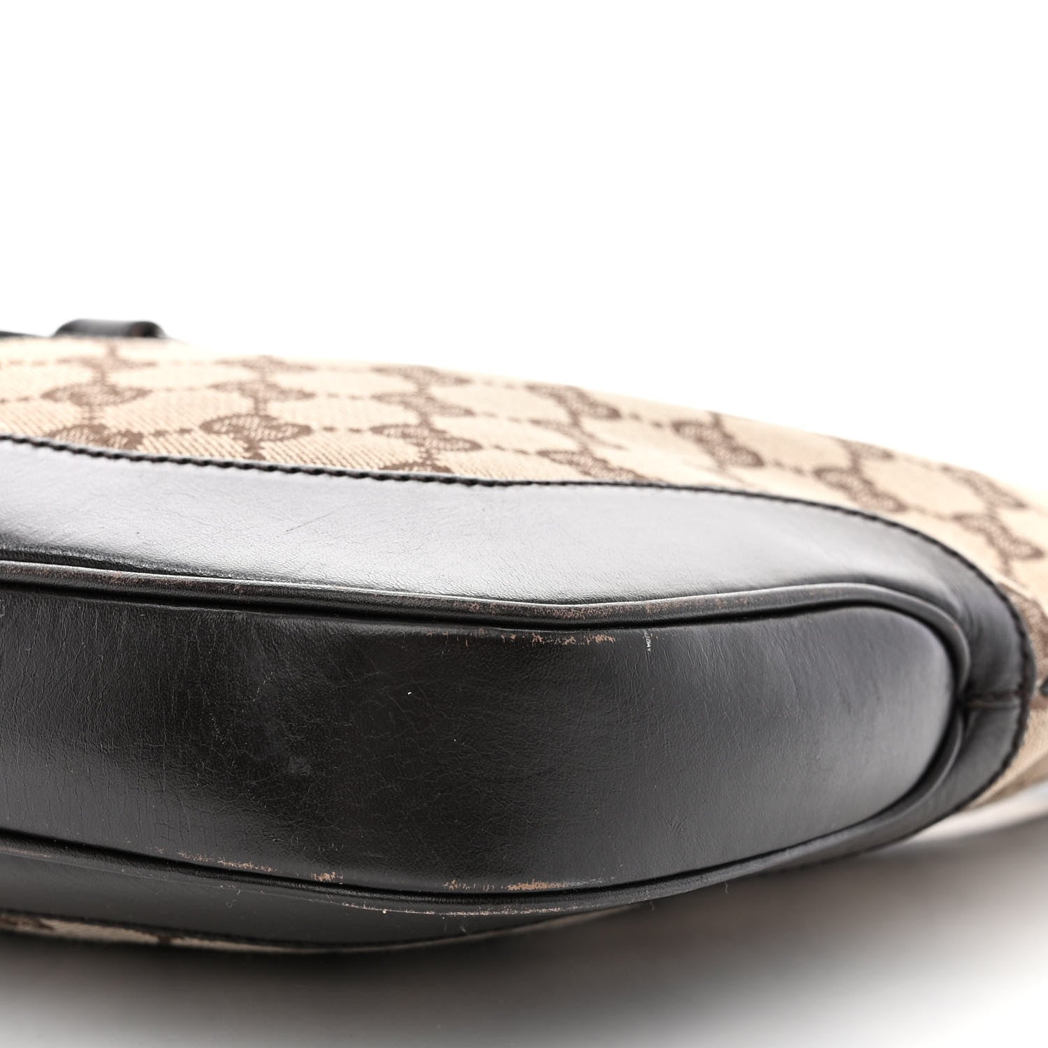Gucci Monogram Web Jackie O Hobo Dark Brown 10 of 12