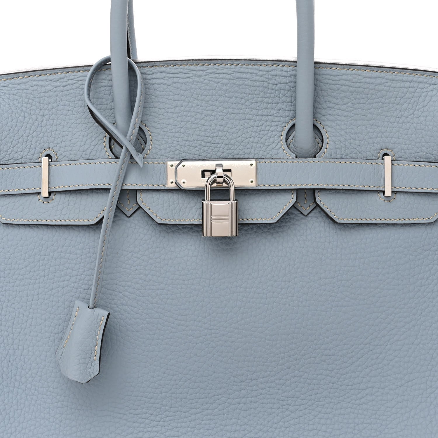 Hermes Togo Birkin 35 Bleu Lin 9 of 15