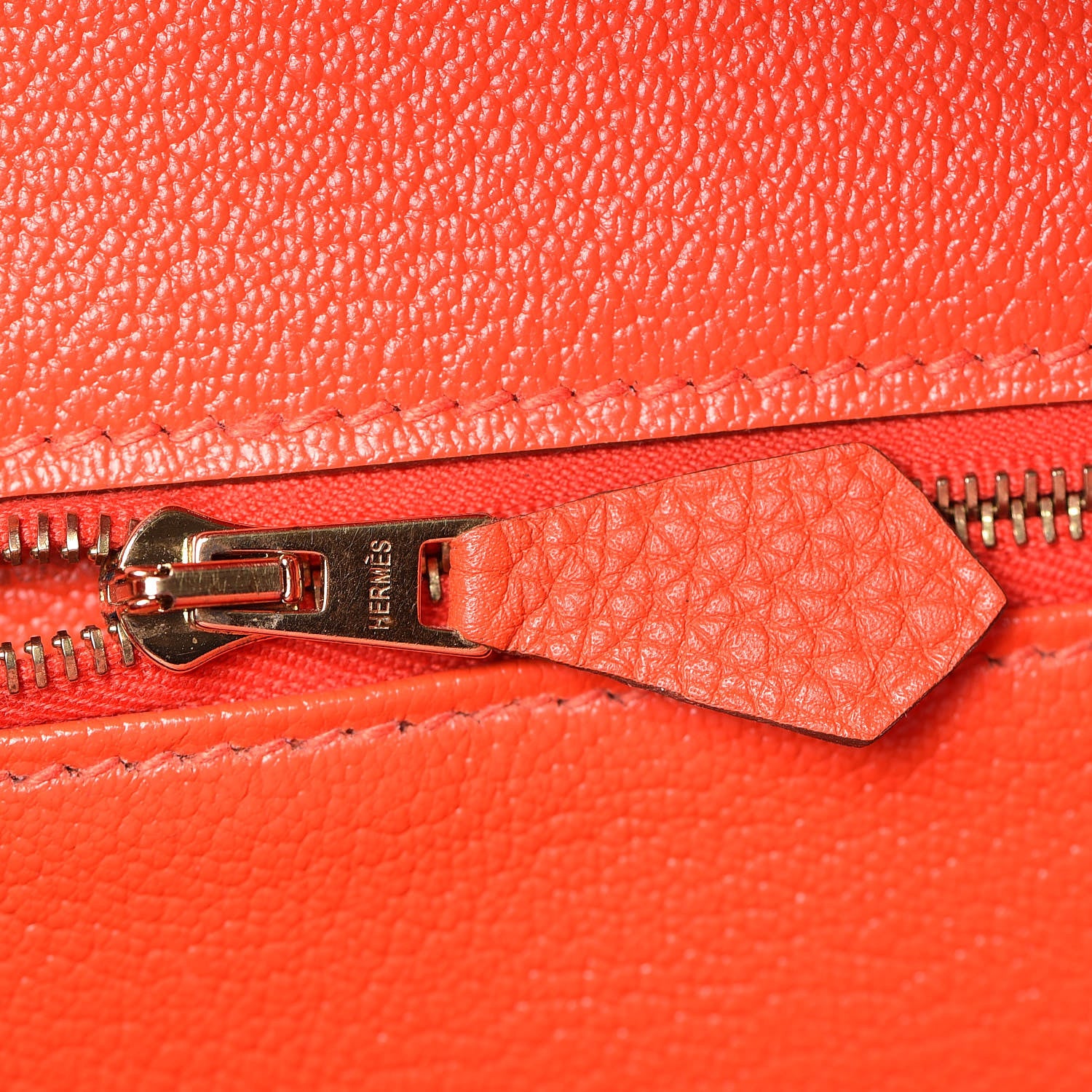 Hermes Togo Birkin 30 Capucine 18 of 35