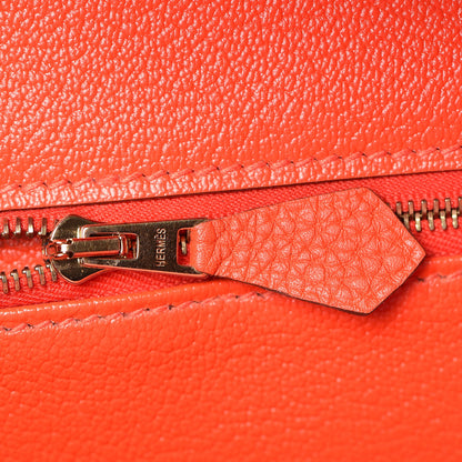 Hermes Togo Birkin 30 Capucine 18 of 35