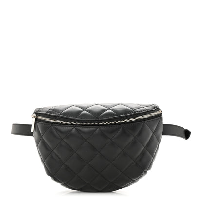 Chanel Lambskin Quilted Waist Belt Bag Black 1 of 10