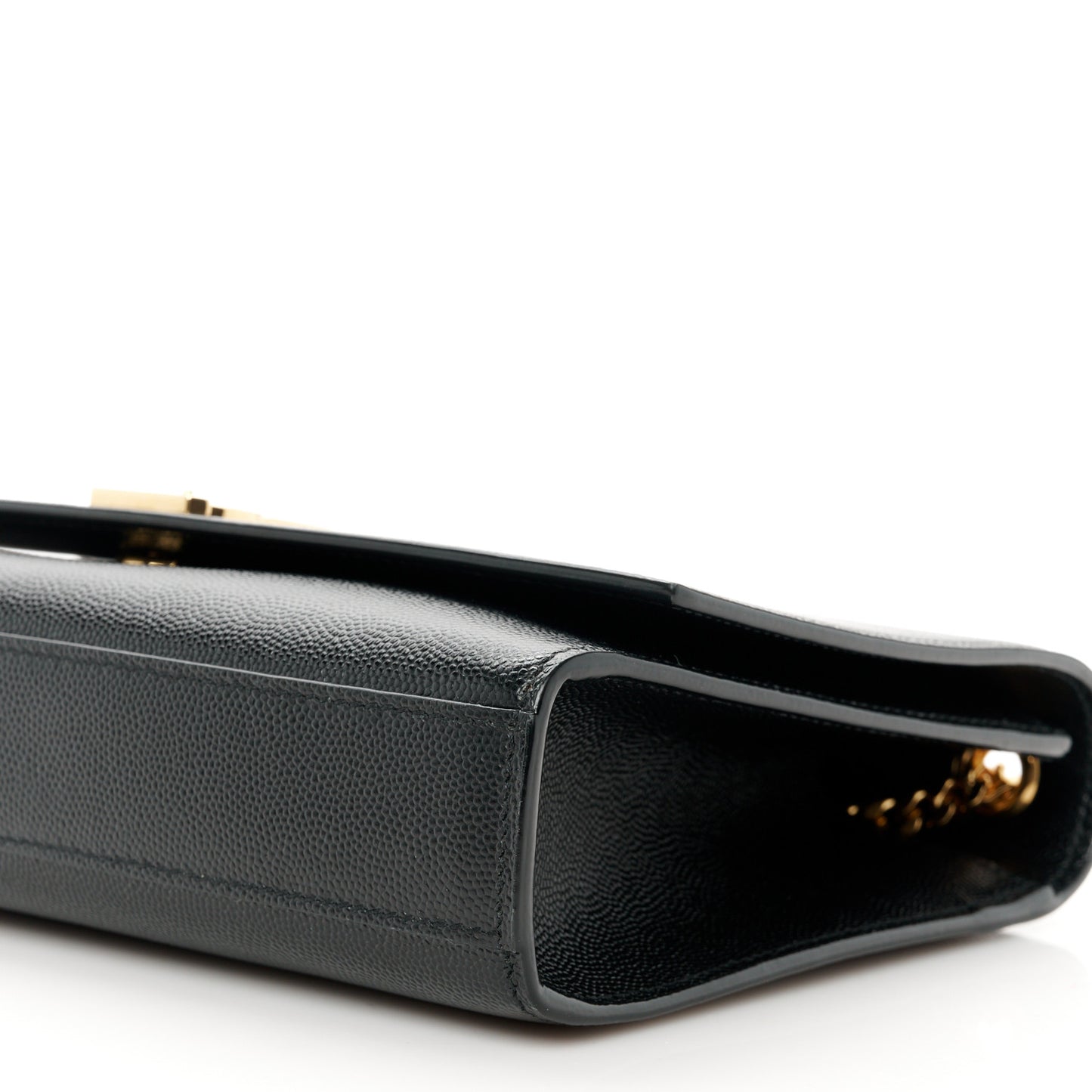 Grain De Poudre Medium Classic Monogram Kate Satchel Black