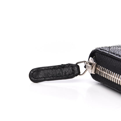 Chanel Caviar Quilted Zip Coin Purse Black 8 of 10